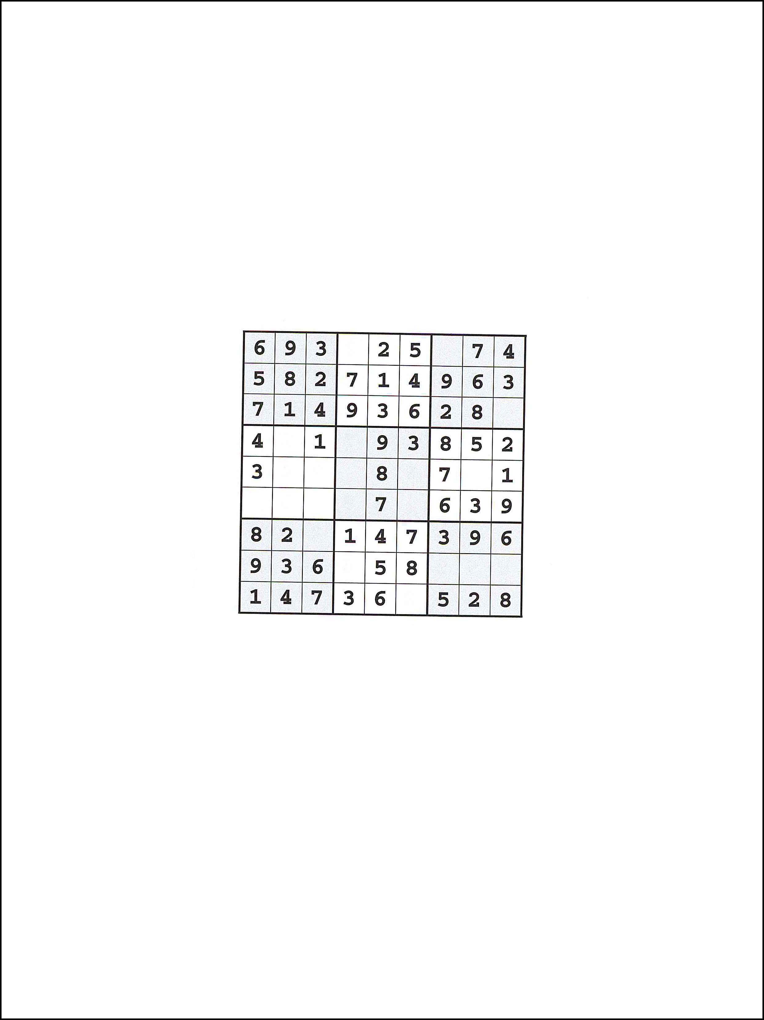 Sudoku 9x9 101