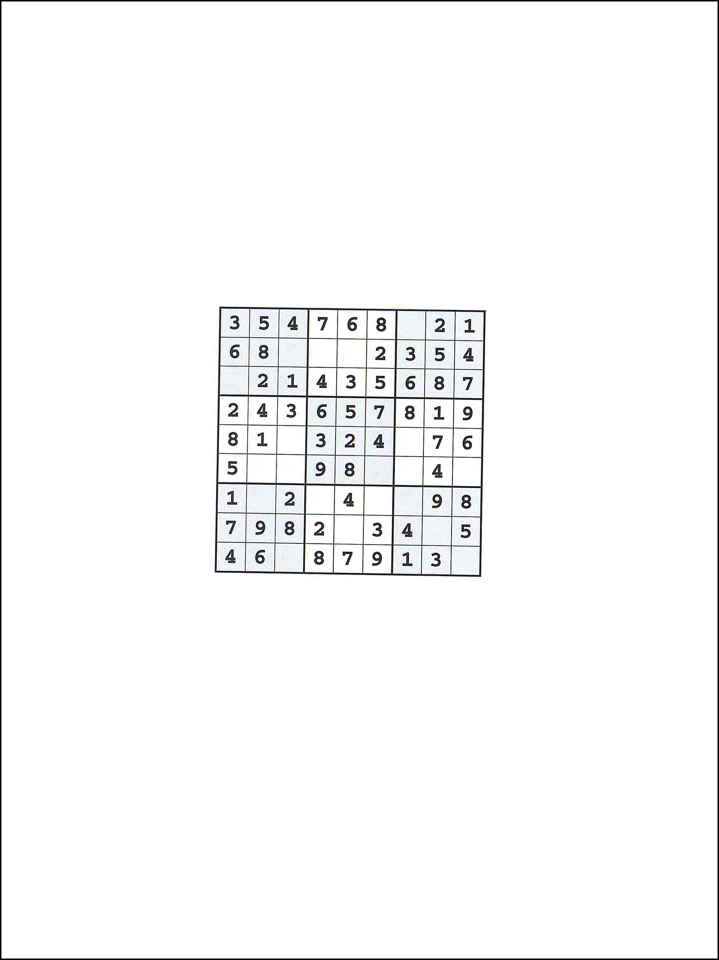 Sudoku 9x9 20