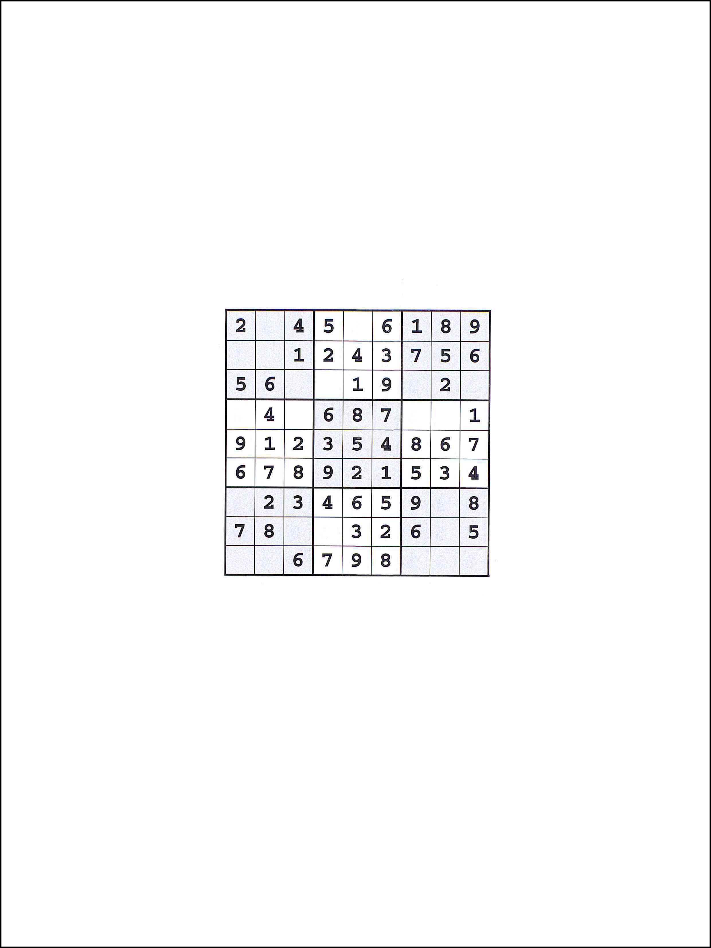 Sudoku 9x9 27
