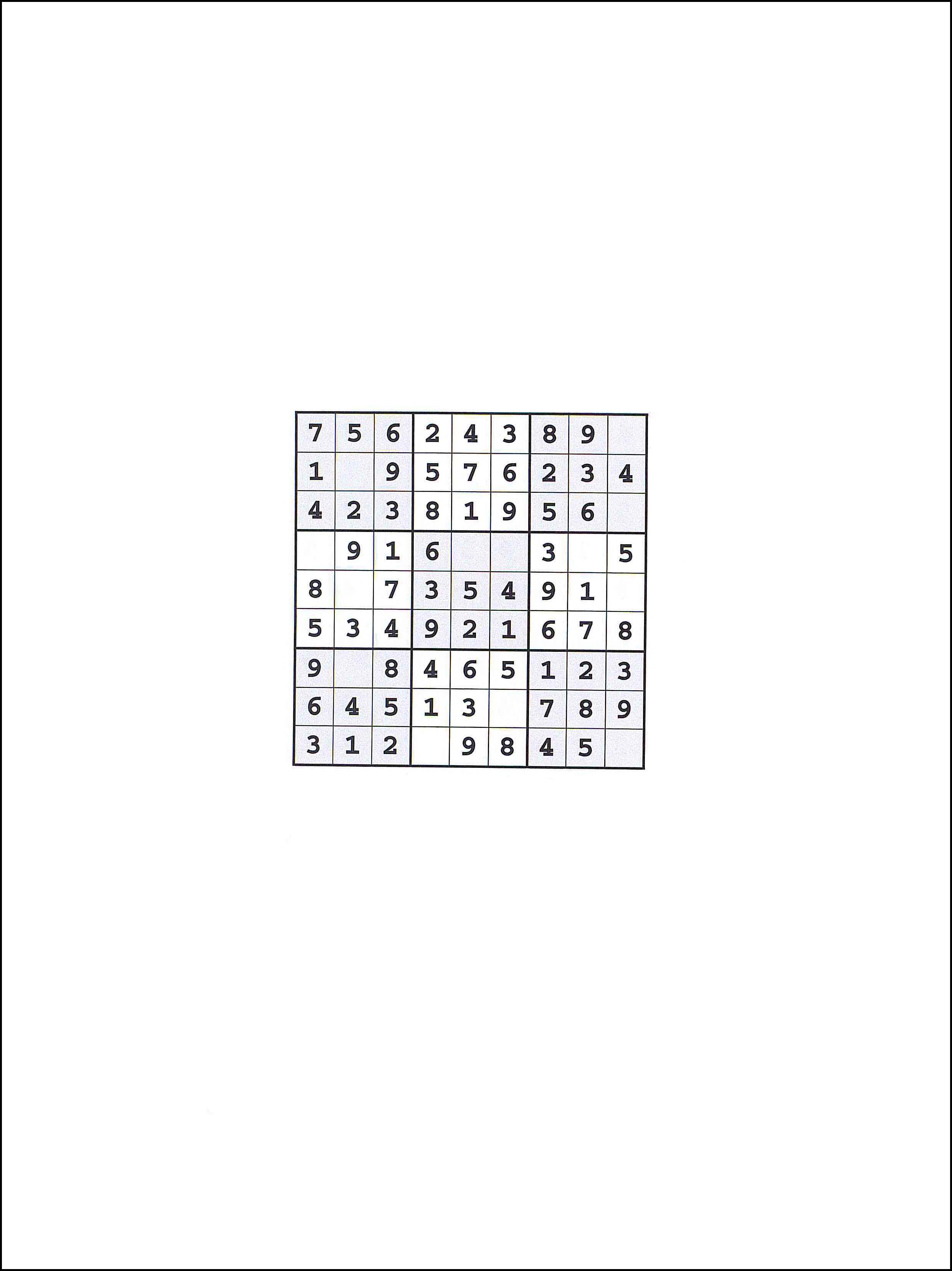 Sudoku 9x9 28