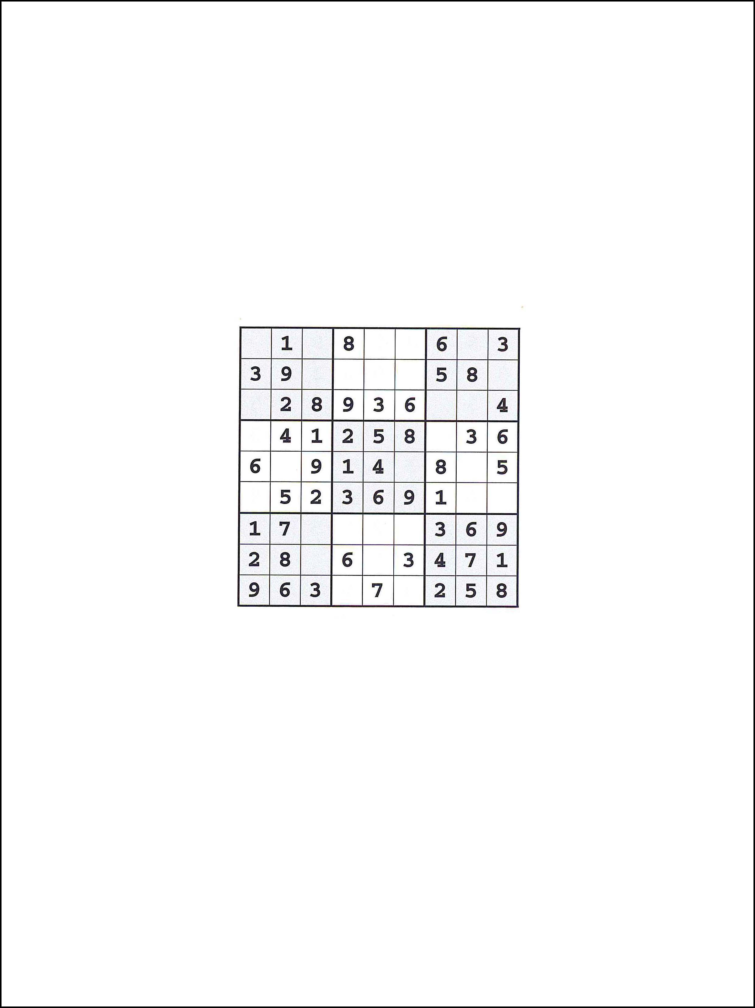 Sudoku 9x9 30