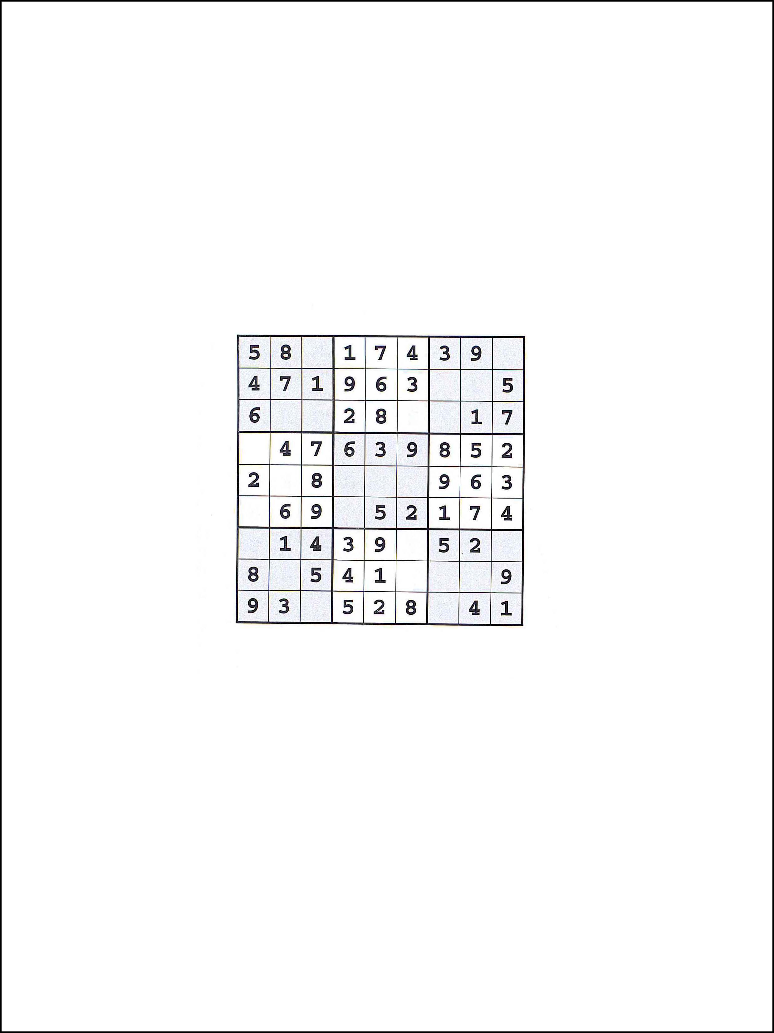 Sudoku 9x9 32