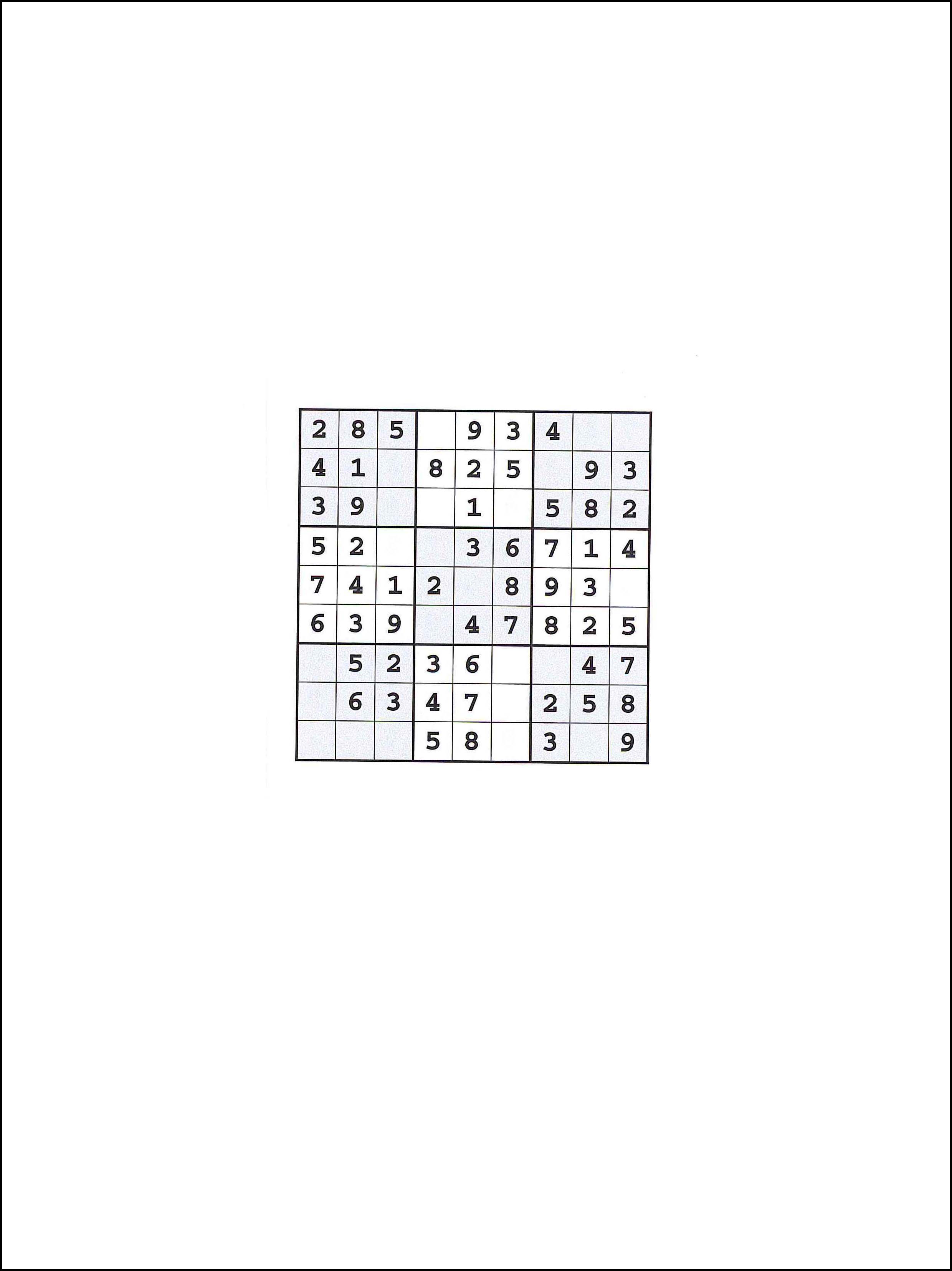 Sudoku 9x9 34