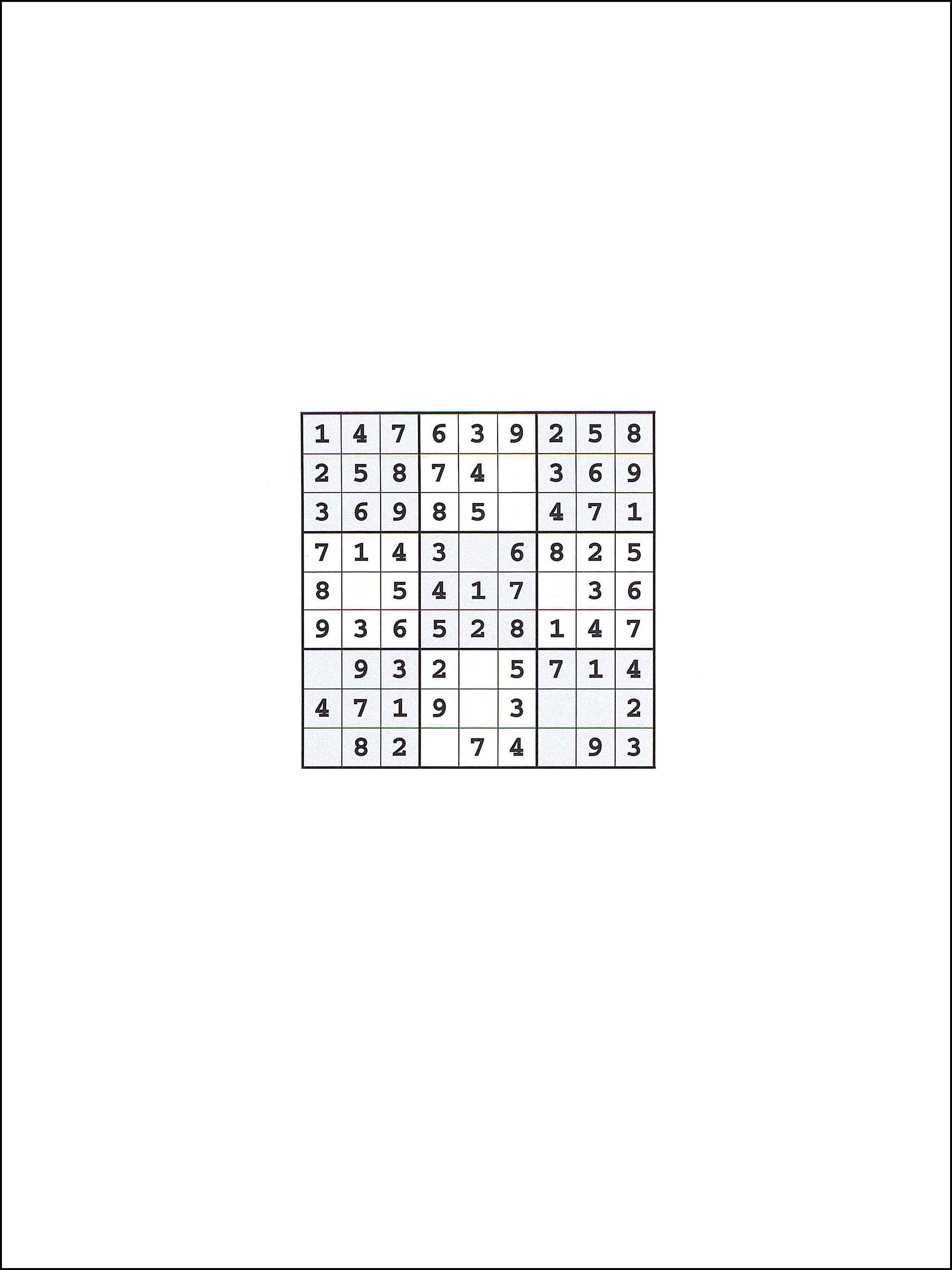 Sudoku 9x9 48