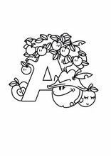Alfabeto dei bambini con disegni14