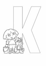 Alfabeto dei bambini con disegni9