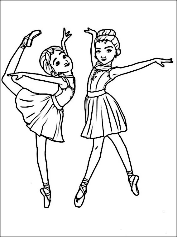 disegni ballerina 3